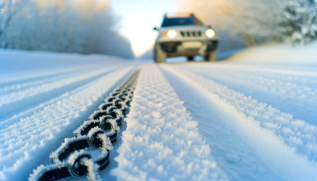 Pneus neige ou chaînes : que choisir ?