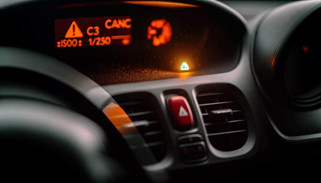 Pourquoi le voyant orange s'allume sur Citroën C3?